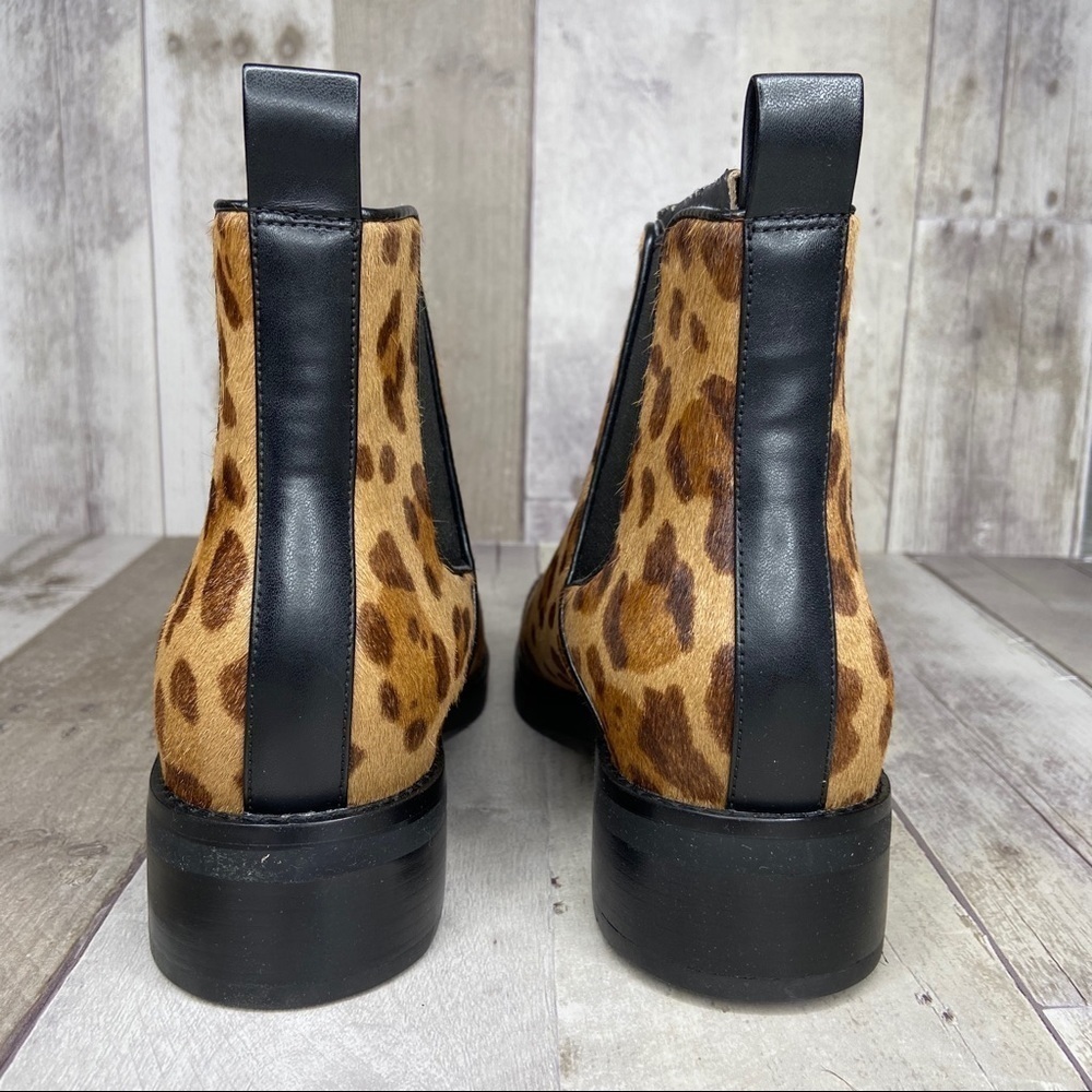 Cole Haan Leopard Mara Grand Chelsea Booties 7B - Picture 7 of 8